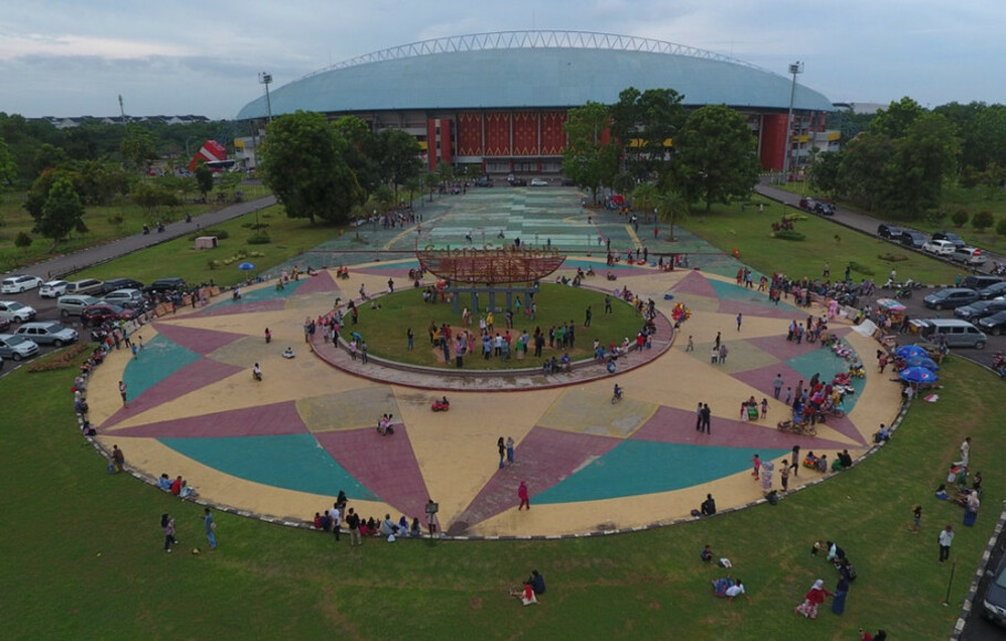 Pembukaan Asian Games di Palembang Berkonsep Pesta Kebun