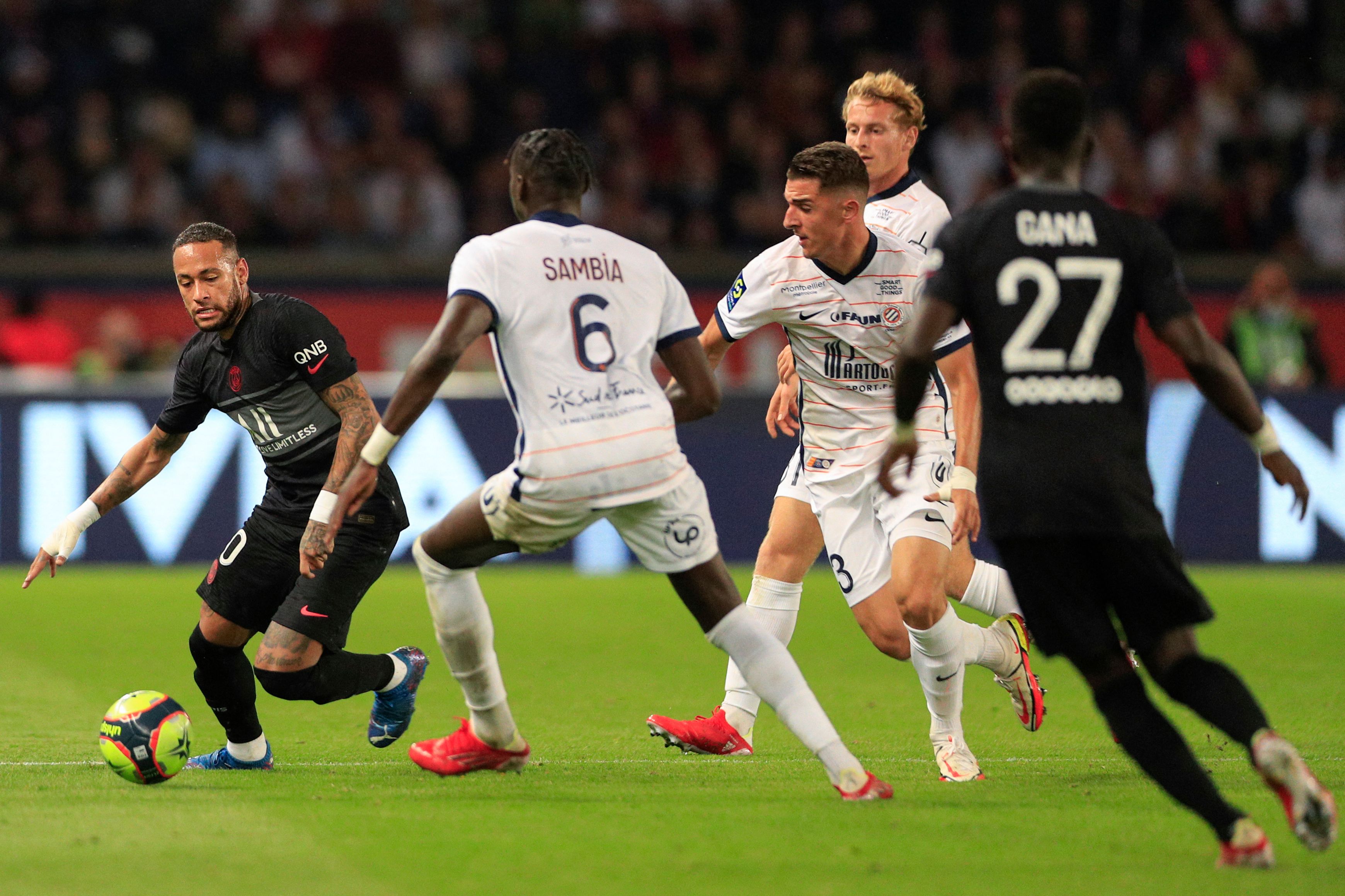 Liga Prancis: Kylian Mbappe Marah ke Neymar Saat PSG Lawan Montpellier
