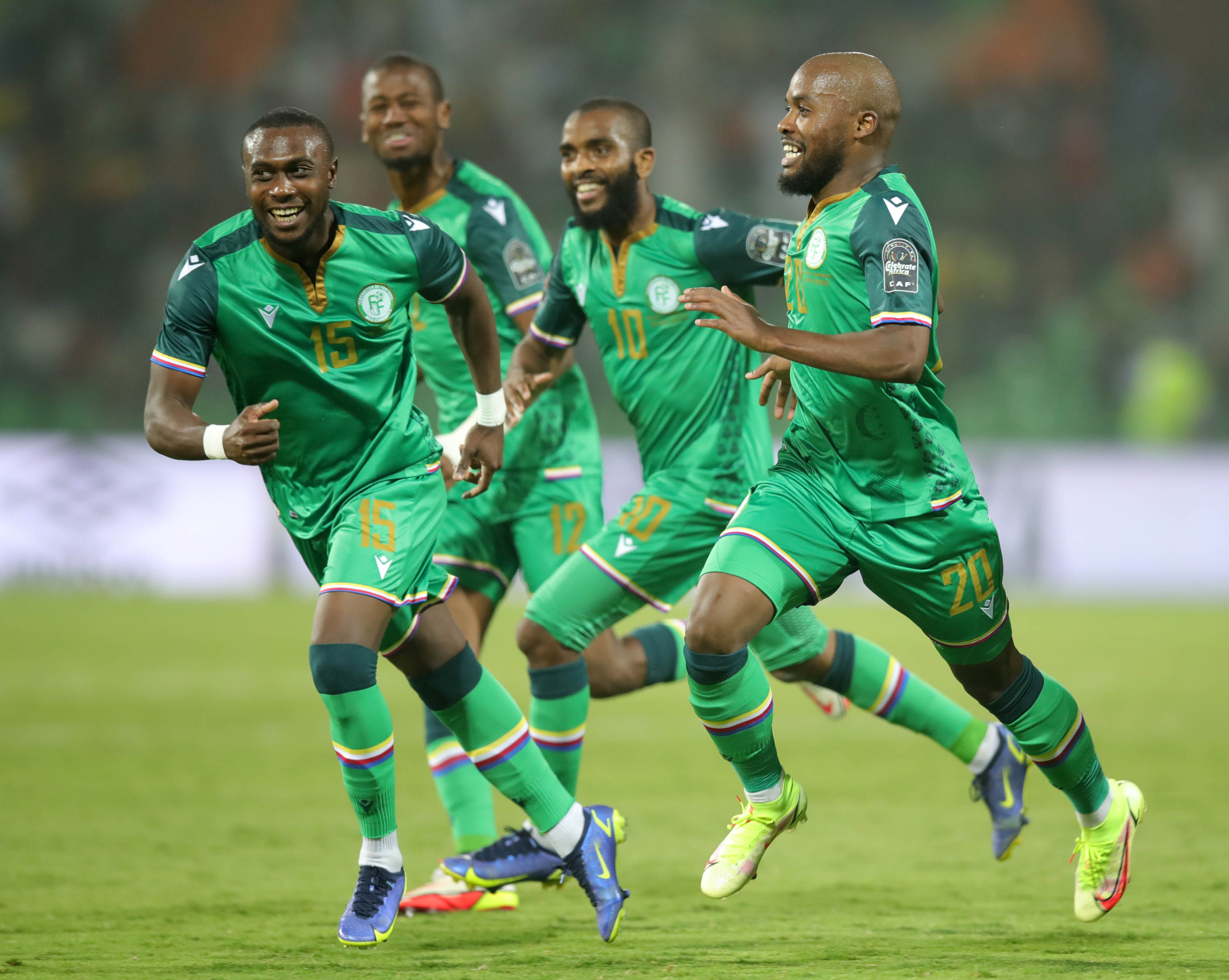 Tim Debutan Komoro Singkirkan Ghana dari Piala Afrika