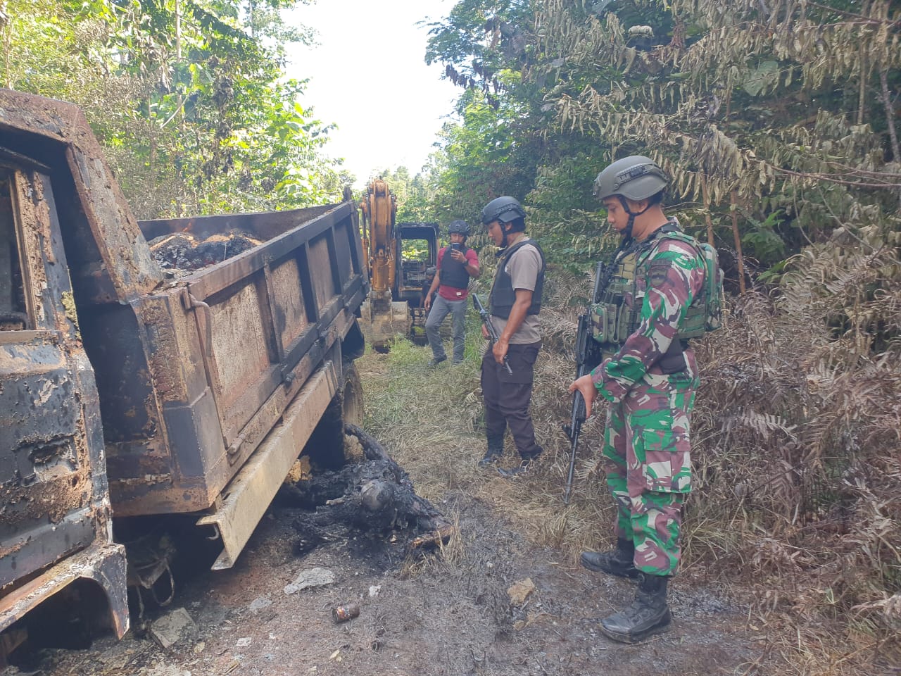 Penyerangan TPNPB di Papua Barat, 4 Tewas 2 Dibakar Bersama Mobil BBM