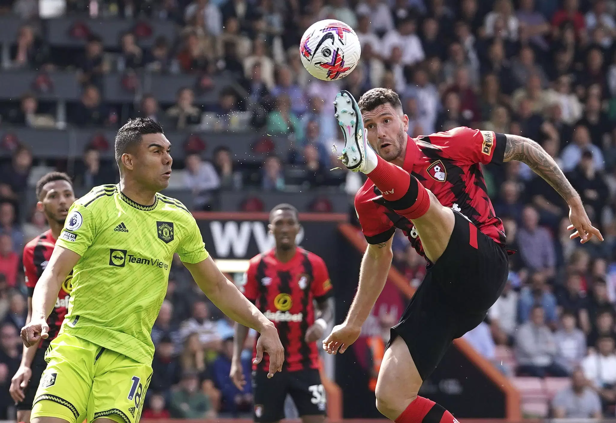 Hasil Bournemouth vs Man Utd: Casemiro Pastikan Kemenangan "Setan Merah" 1-0