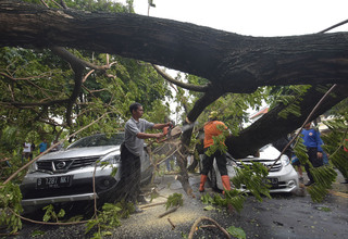 21 Titik Bencana di Bogor, 35 Kendaraan Rusak