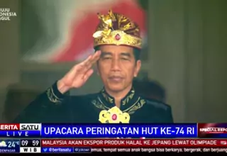 Istana Gelar Lomba Tebak Busana Adat Jokowi dan Iriana di HUT ke-75 RI