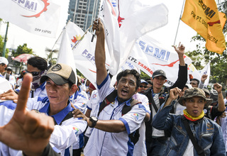 Aprisindo: Aksi Mogok Kerja Nasional Bisa Rugikan Buruh