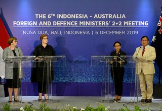 Menlu dan Menhan Indonesia-Australia Gelar Pertemuan di Jakarta