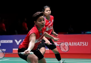 Ditaklukkan Pasangan Tiongkok, Greysia/Apriyani Gagal ke Final Malaysia Master