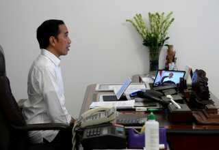 Pasien Positif Covid-19 Lari, Jokowi Minta Penerapan PSBB Harus Terukur