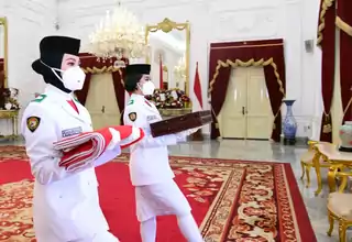 Tim Indonesia Tangguh Akan Kibarkan Sang Merah Putih di Istana Merdeka