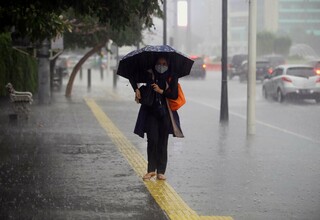 Sebagian Wilayah Jakarta Diguyur Hujan Ringan-Sedang