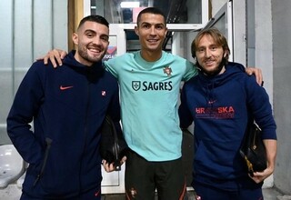 Ronaldo Reuni dengan Modric dan Kovacic Jelang Duel Kroasia vs Portugal