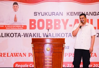 Bobby Nasution: Kemenangan Ini Berkat Perjuangan Rakyat