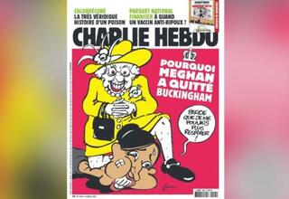 Sampul Majalah Charlie Hebdo Lecehkan Ratu Inggris