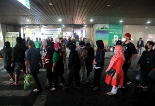 Begini Langkah Perumda Pasar Jaya Cegah Kerumunan di Pasar Tanah Abang