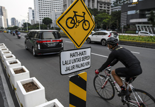 Pengerjaan Sebulan, Pembangunan Jalur Sepeda Kota Bogor Dipersoalkan