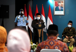 Wapres: 2021, Momentum Kebangkitan Pesantren dan Keuangan Syariah Indonesia