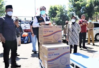 Risma: Kemsos Bantu Perangi Covid-19 di Surabaya dan Gresik