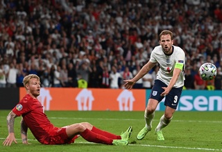 Kane Cetak Gol Penentu Kemenangan, Inggris Tantang Italia di Final Euro 2020