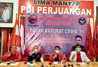 Kantor DPC PDIP Kabupaten Bekasi Jadi Posko Darurat Covid-19