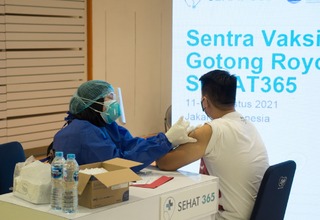Sehat 365 Bantu Perusahaan Gelar Vaksinasi Gotong Royong