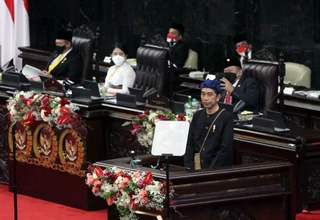 Presiden Jokowi: Karakter Berani untuk Berubah Fondasi Bangun Indonesia Maju