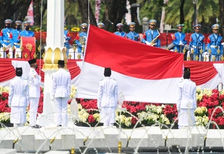 Presiden Jokowi Kukuhkan Paskibraka HUT ke-77 Kemerdekaan RI