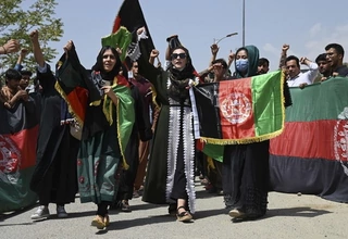 Rayakan HUT Kemerdekaan Afghanistan, Warga Kabul Demo Tolak Taliban
