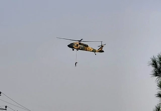 Helikopter Black Hawk Jatuh di Pelatihan Taliban, 3 Tewas