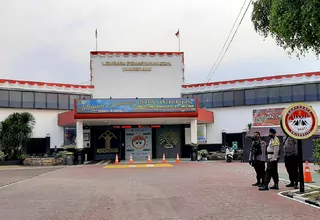 Napi Narkoba Kabur Lewat Pintu Utama Lapas Tangerang
