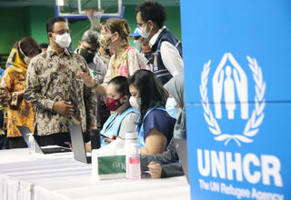 DKI Jakarta Kolaborasi dengan Kadin dan UNHCR, Gelar Vaksinasi kepada WNA Pengungsi dan Pencari Suaka di Wilayah Jabodetabek