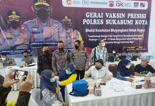 Perbarindo Bersama LPS Gelar Sentra Vaksinasi di Sukabumi