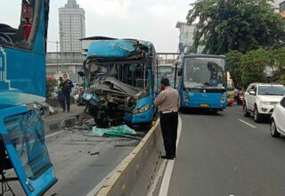Ditlantas Polda Metro Jaya Revisi Jumlah Korban Tabrakan Transjakarta
