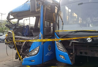 Polisi Periksa 15 Saksi Terkait Kecelakaan Bus Transjakarta