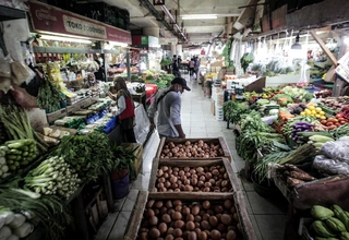 Inflasi Januari 0,56% Dipicu Makanan dan Tembakau