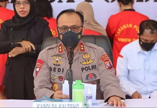 Polri Lantik Eks Pegawai KPK di Hari Antikorupsi