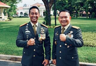 Panglima TNI dan Kasad Tepis Isu Tak Akur, Meutya: TNI Solid