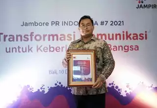 Kepala Biro Humas IP Kementan Raih Penghargaan PR Indonesia