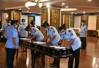 2 Pejabat Kanwil Kemenkumham Banten Dicopot
