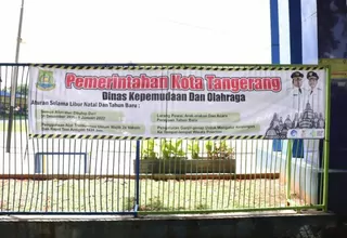 Nataru, Taman dan Alun-alun Tangerang Ditutup untuk Cegah Kerumunan