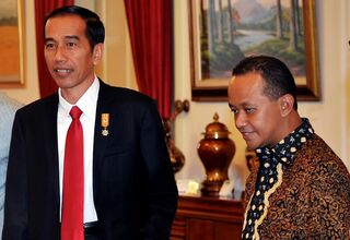 Di Hadapan Jokowi, Ketum Hipmi dan Menteri Bahlil Teriak: Lanjutkan!