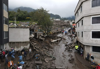 Akibat Banjir di Ekuador, 22 Orang Tewas