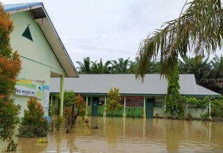 Banjir Terjang SD Negeri di Bengkulu, Seluruh Siswanya Diliburkan