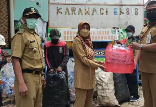 ASN Pemkot Tangerang Kumpulkan 1.602 Kilogram Sampah