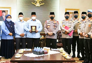 Kapolri Akan Buka Sentra Vaksinasi Pemuda Masjid di Palembang