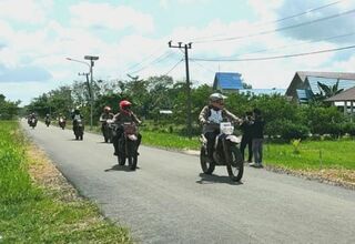 Kapolda Kalteng Gunakan Sepeda Motor Patroli Karhutla di Pulang Pisau