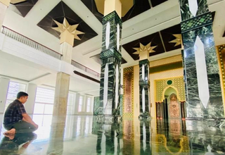 Ramadan, Masjid Giok Nagan Raya Aceh Jadi Tempat Wisata Favorit