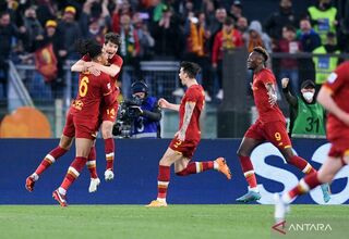 Liga Italia, Roma Menang Tipis atas Salernitana