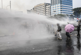 Demo 11 April Berakhir, Polisi Buka Arus Lalu Lintas di Sekitar Istana Bogor