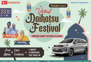 Virtual Daihatsu Festival Ajak Milenial Seru-seruan di Akhir Pekan