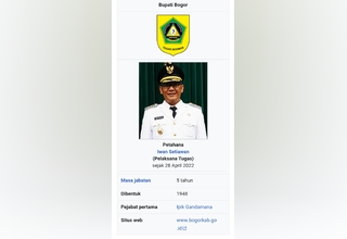 Jadi Tersangka Suap, Nama Ade Yasin Hilang di Wikipedia