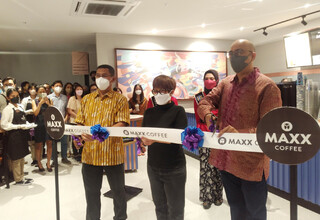Ekspansi Bisnis, Maxx Coffee Buka Gerai Baru di Bandung